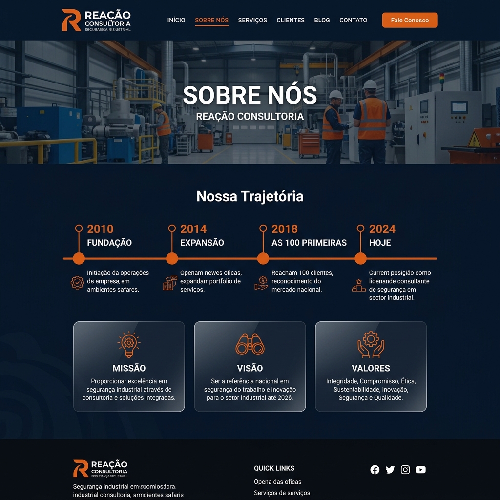 Reação Consultoria — screenshot 5