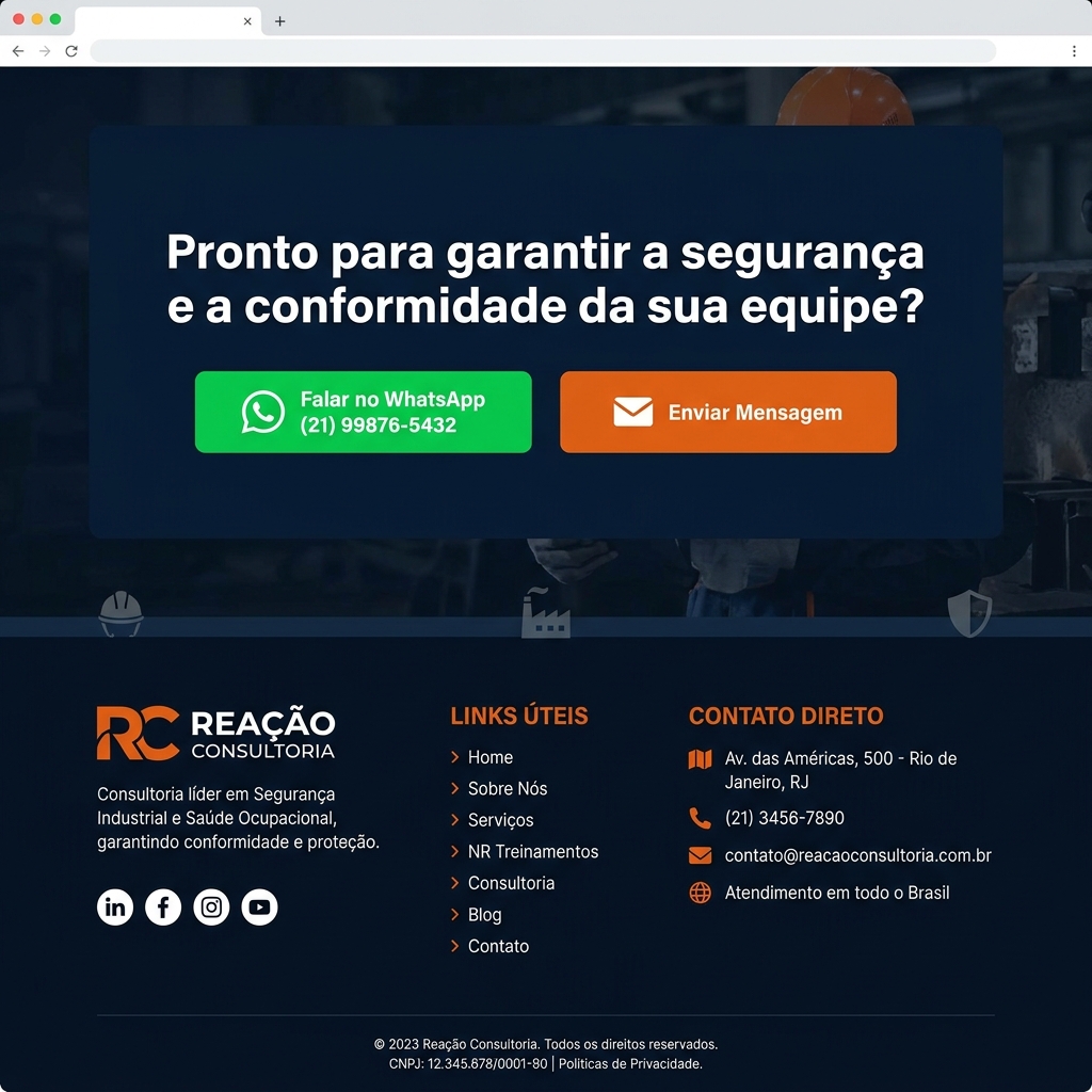 Reação Consultoria — screenshot 7