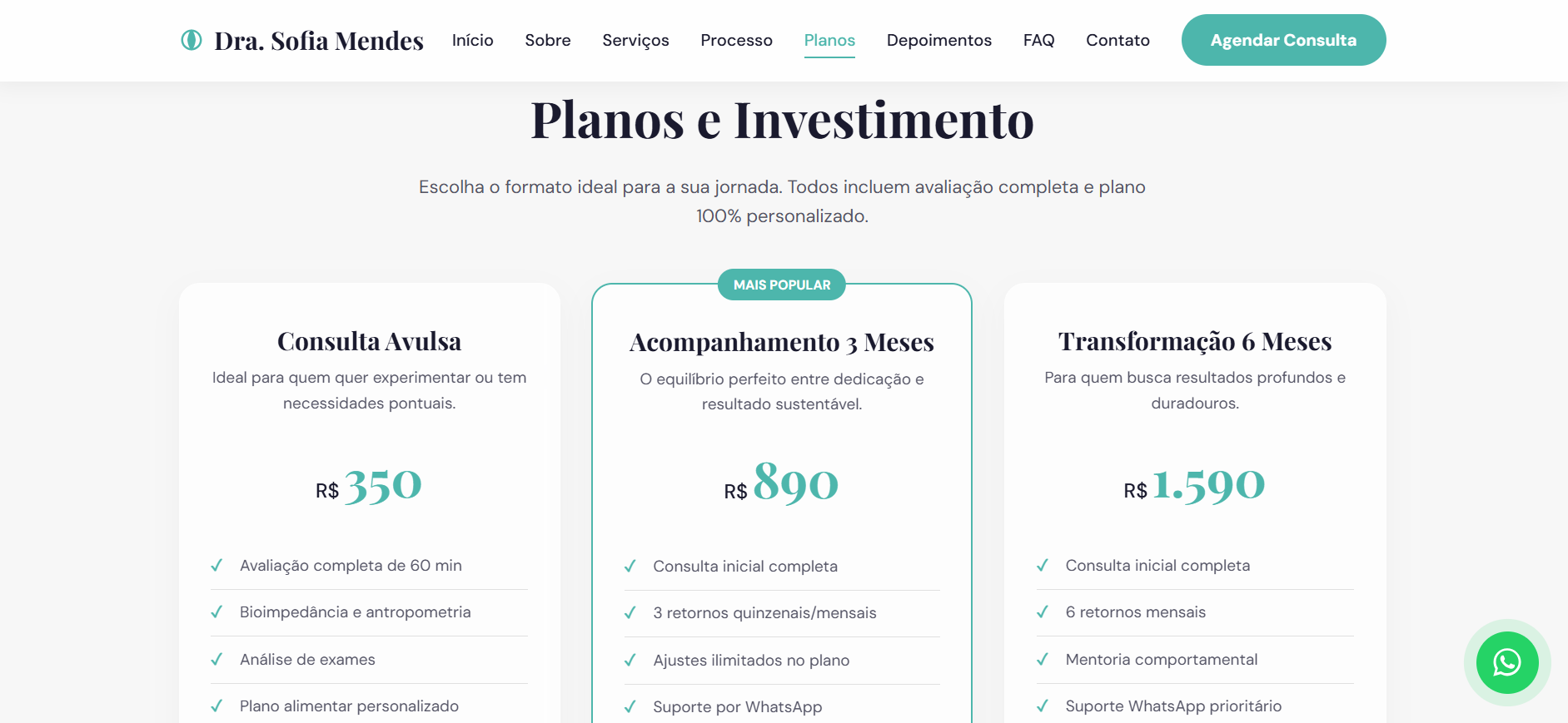 Dra. Sofia Mendes — screenshot 4